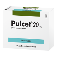 Пулсет 20мг №14 таблетки гастрорезистентные п/к/о (Пантопразол)